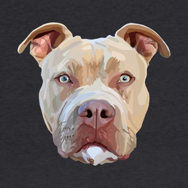 Pitbull Dog by thedailysoe